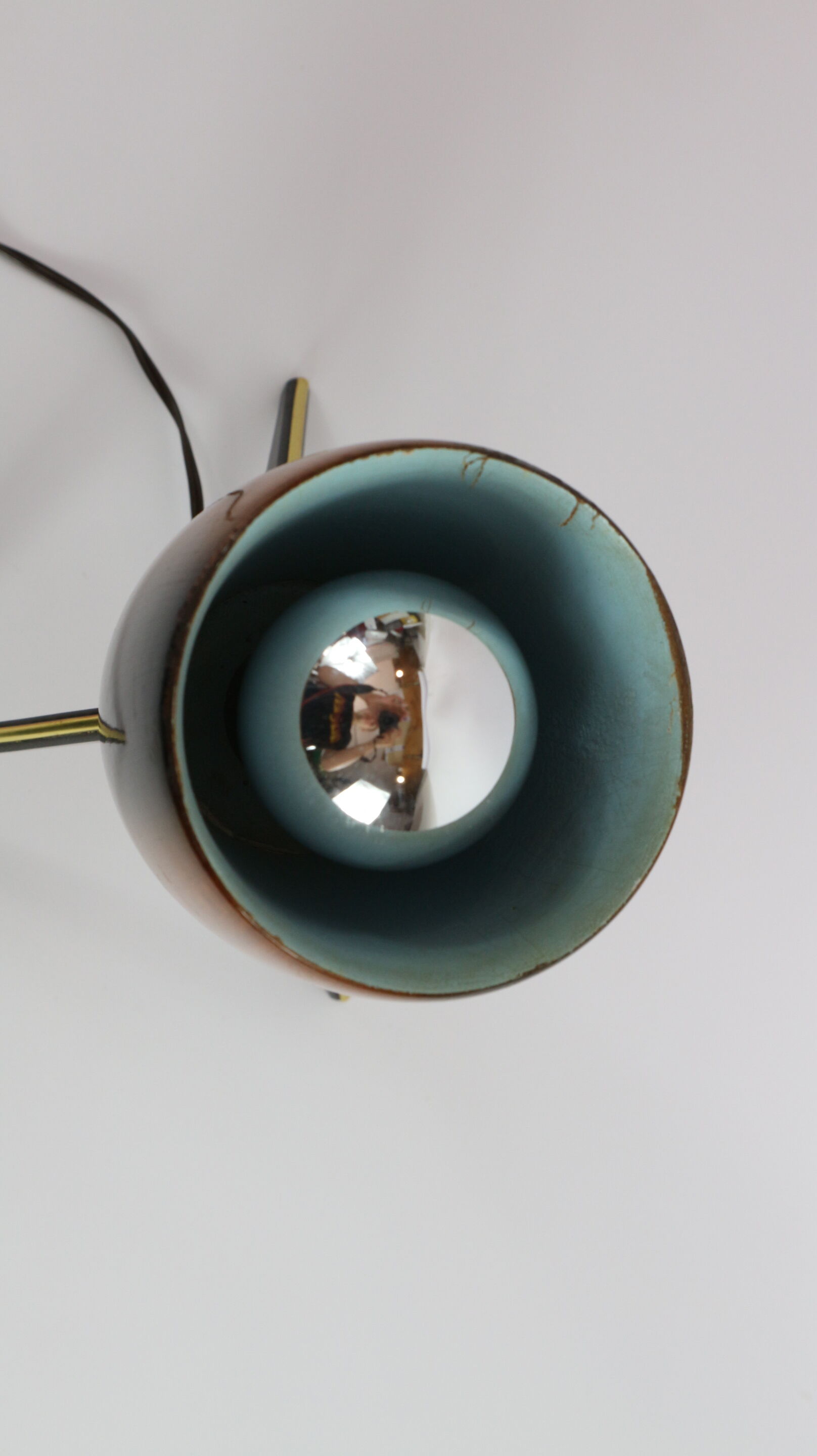 tripod table lamp 50s