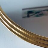 Vintage brass mirror