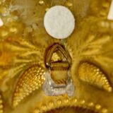 Paire d'appliques suédoises en laiton du milieu du siècle par S. Fong