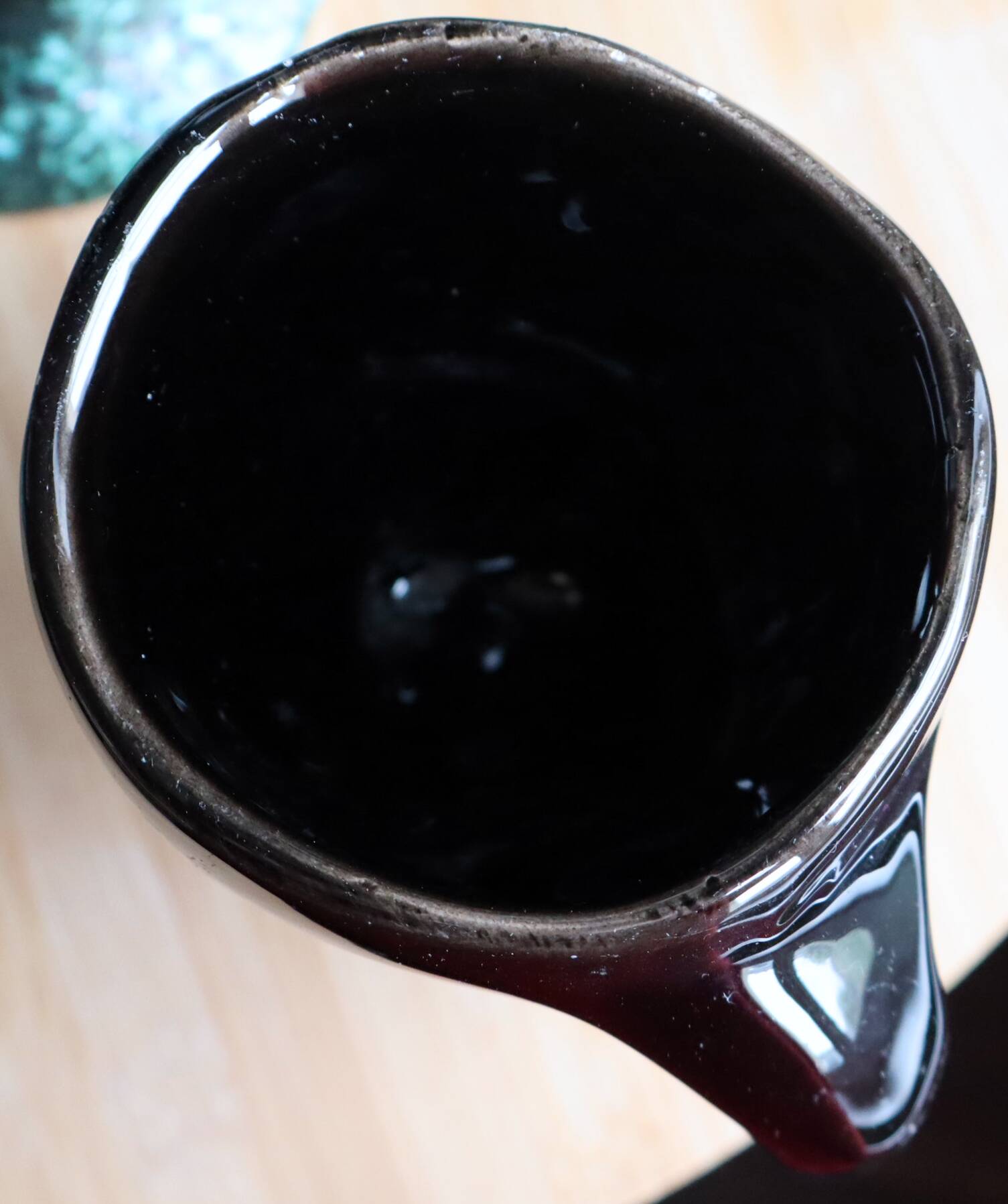 Brutalist drink service in volcanic ceramic Fat Lava (H25 cm) - 5