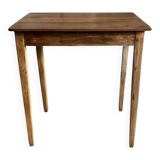 Small renovated wooden table