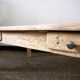 Wooden coffee table
