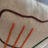 Housse de coussin fait main 45x45 cm