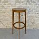 Tabouret haut de bar en bois Baumann