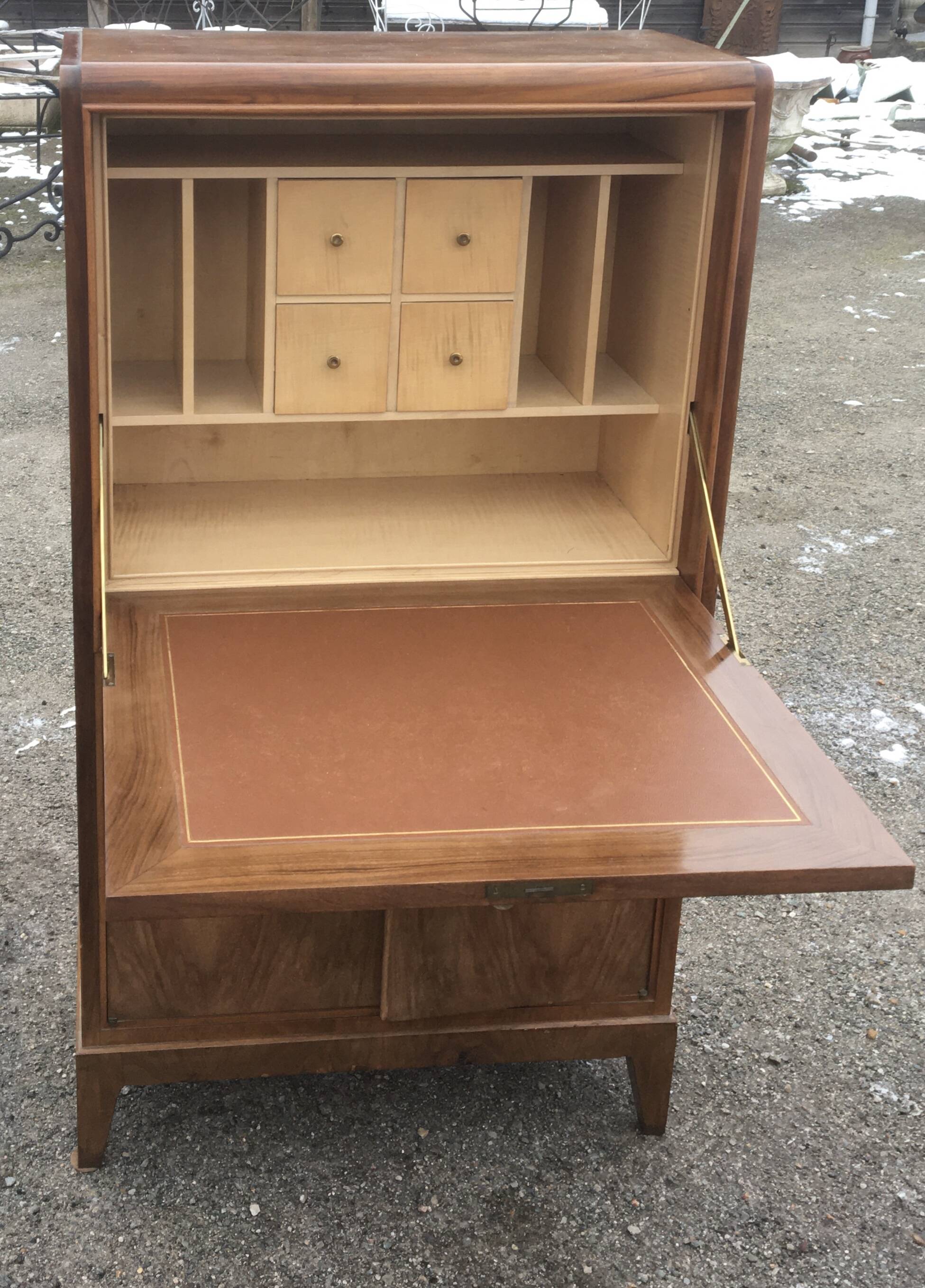 Small art deco secretary