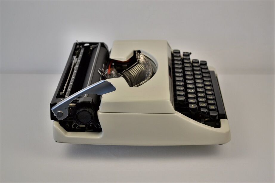 Machine à écrire Electro Calcul 240 vintage 60 avec ruban neuf