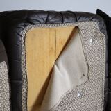 Canapé Togo original Ligne Roset en cuir par Michel Ducaroy, années 1970
