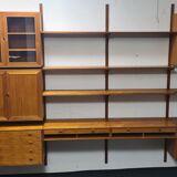 Vintage teak wall unit by HG mobel Denmark