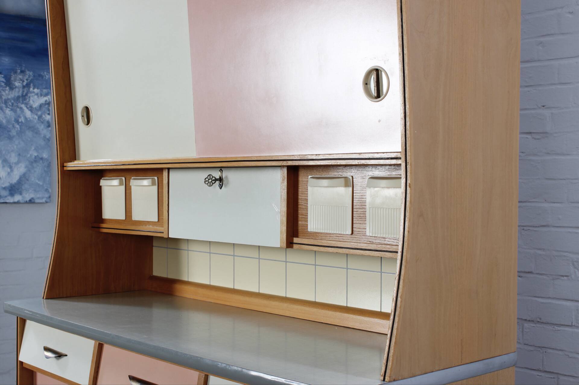 50er Jahre Küchenschrank Anrichte Kommode Vintage
