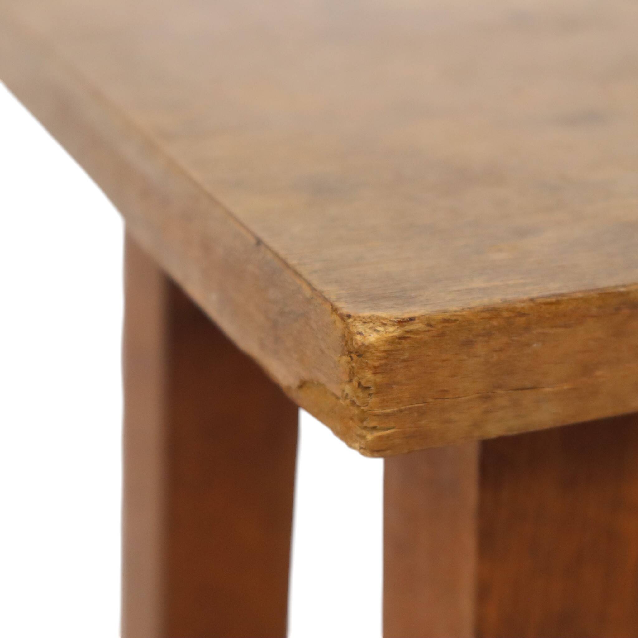 Charming Old Wooden Stool from Southern France – Rustic 1950s Style