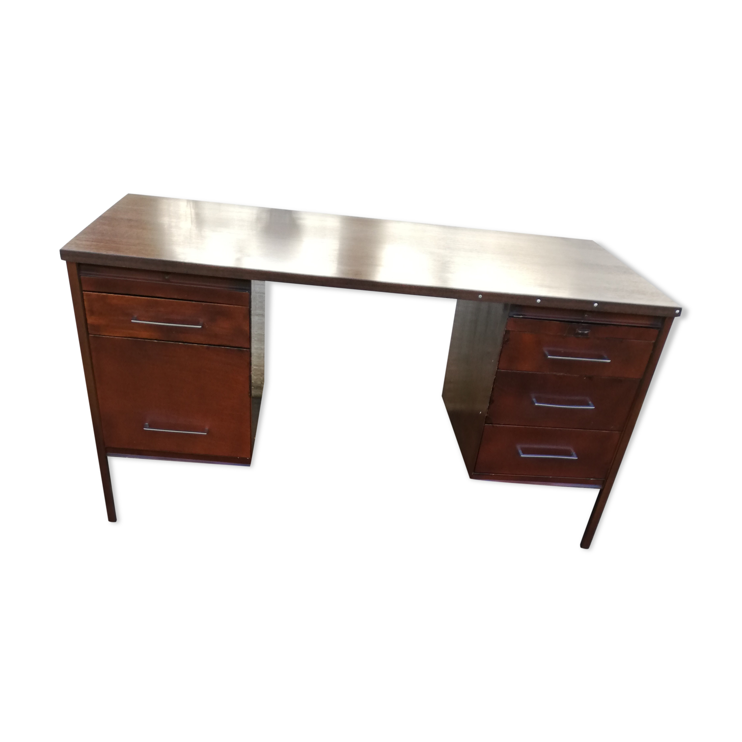 Metal desk