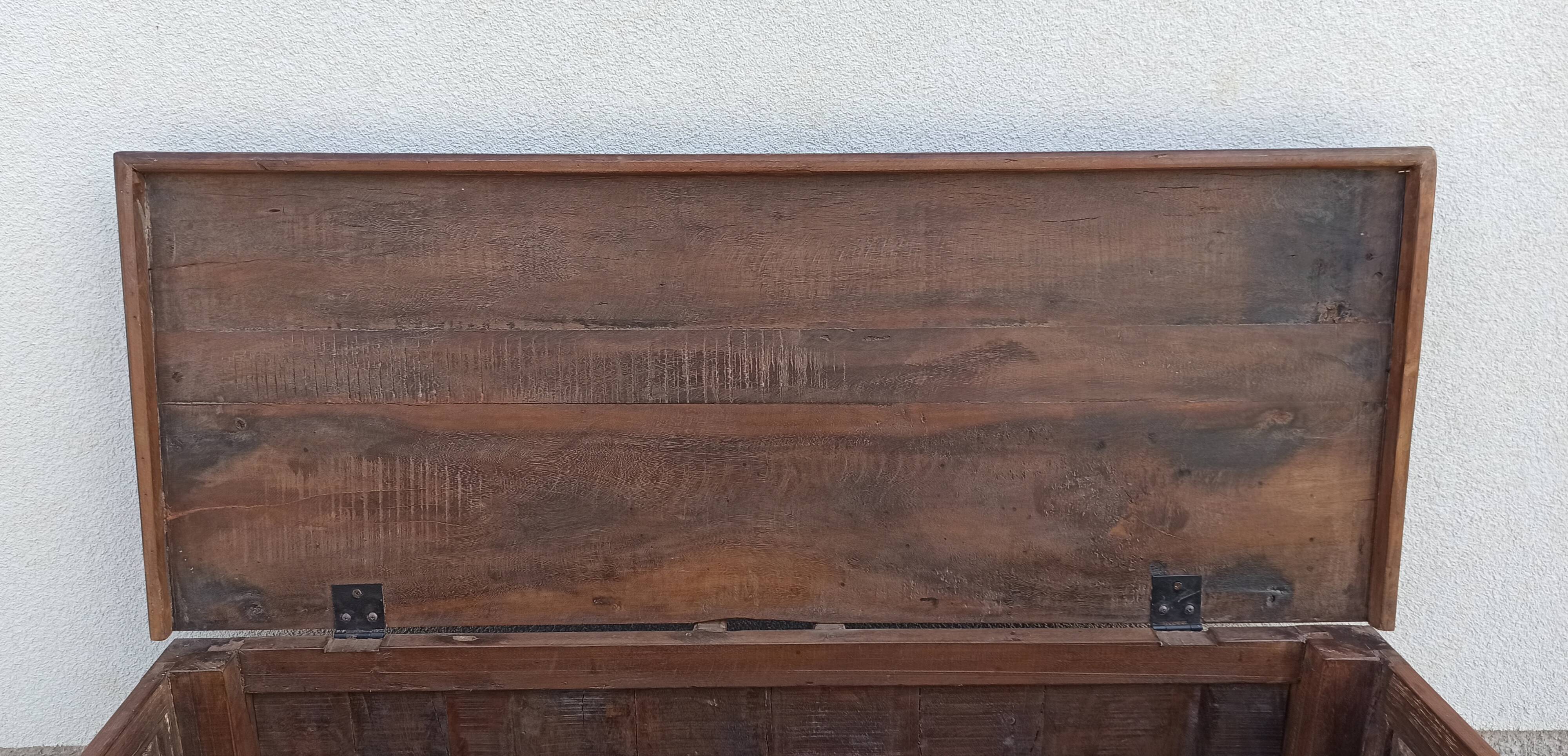 Old wooden high chest