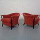 Set of Progetti Lounge Chairs by Umberto Asnago for Giorgetti, 1980s, Set of 2