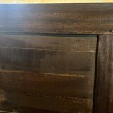 Louis XV style commode in solid wood, 19th century