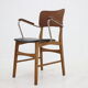 1960s Danish Teak and Beech Armchair
