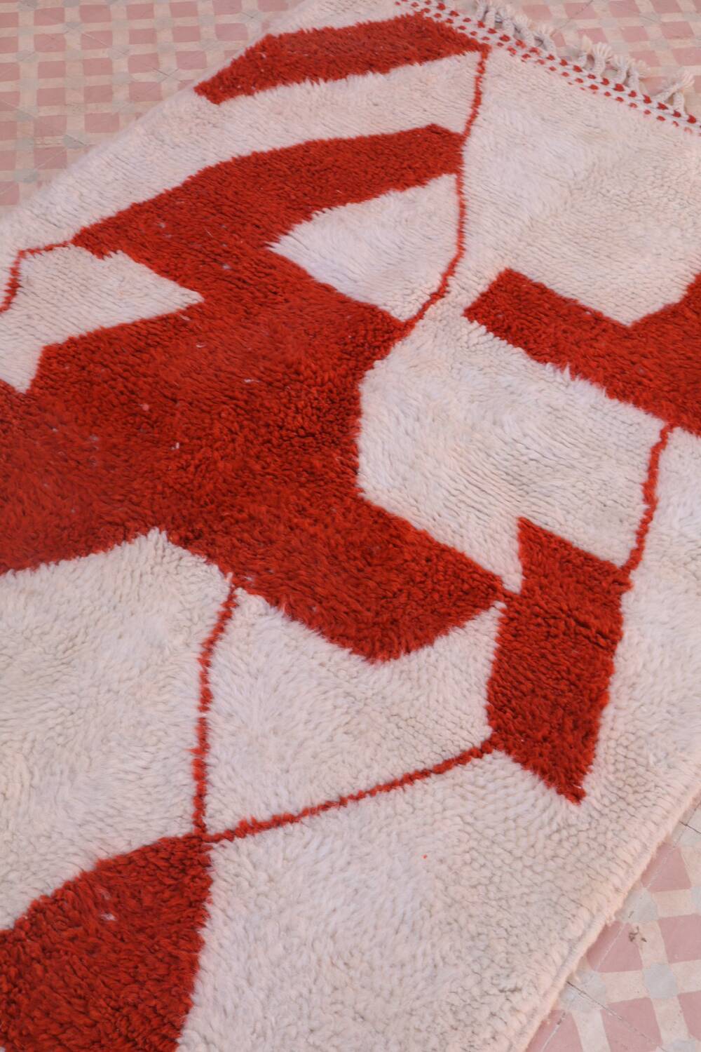 Berber Beni Ouarain wool rug