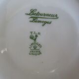 Tea cups and under cups Limoges art deco