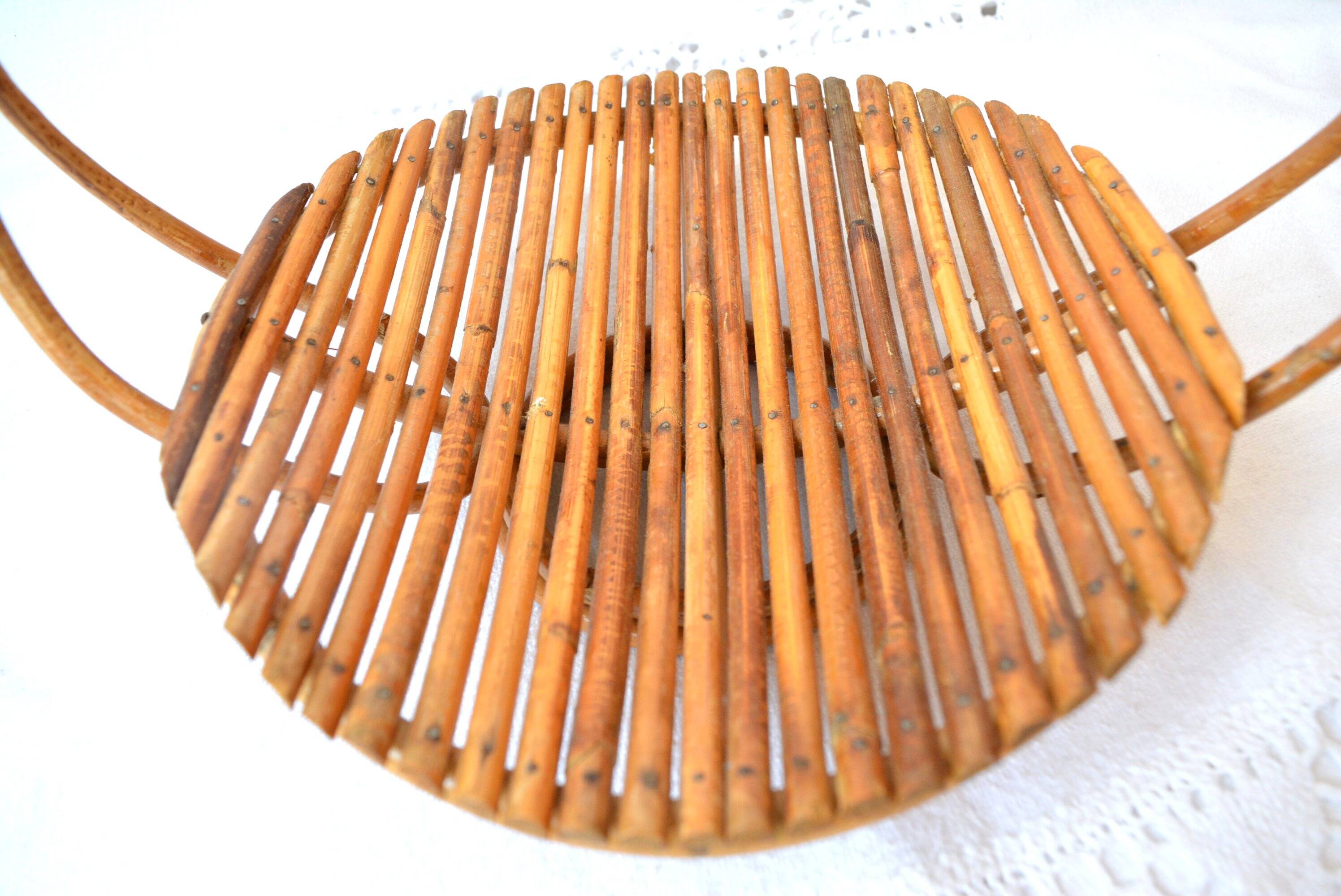 Rattan vase