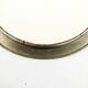 Art Nouveau tray, silver-plated brass, white porcelain, Austria, early 20th century