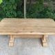 19th century solid oak monastery farmhouse dining table 200cm