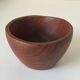 Asymmetrical teak bowl 60 years