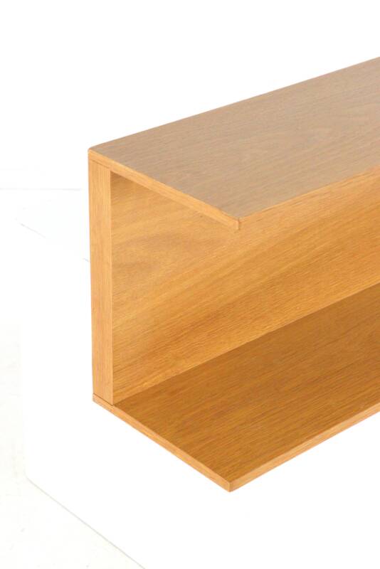 Walter Wirz for Wilhelm Renz wall shelf oak