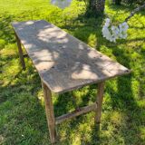 Table pliante ancienne en bois