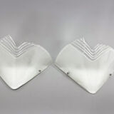 1960s Pair of Murano Glass Wall Lights, Italy