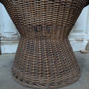 Grand fauteuil rotin