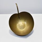Empty brass leaf pocket