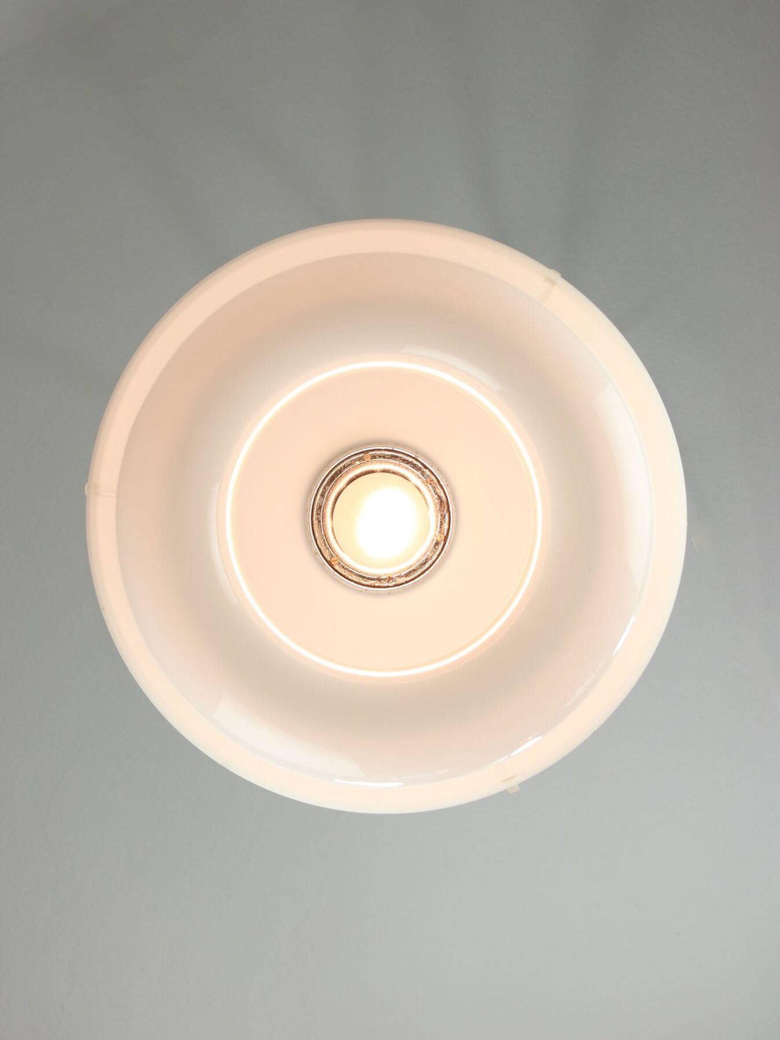 Italian White Medusa Pendant Lamp by Luigi Massoni for Guzzini, 1970s