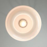 Italian White Medusa Pendant Lamp by Luigi Massoni for Guzzini, 1970s