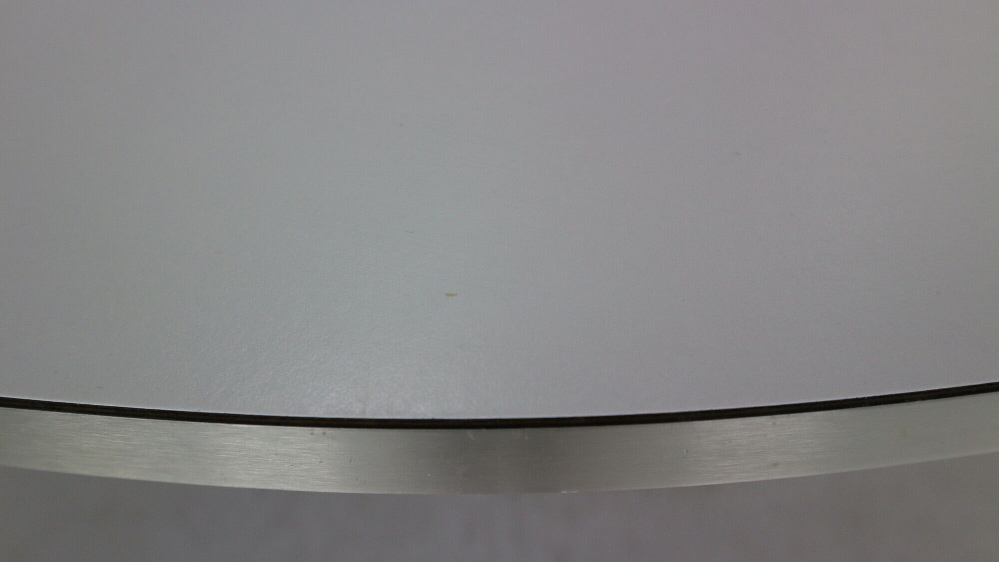 Börje johanson round white & chrome "tulip" dinning table, 1968 sweden