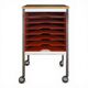 Rolling file cabinet from the 70s