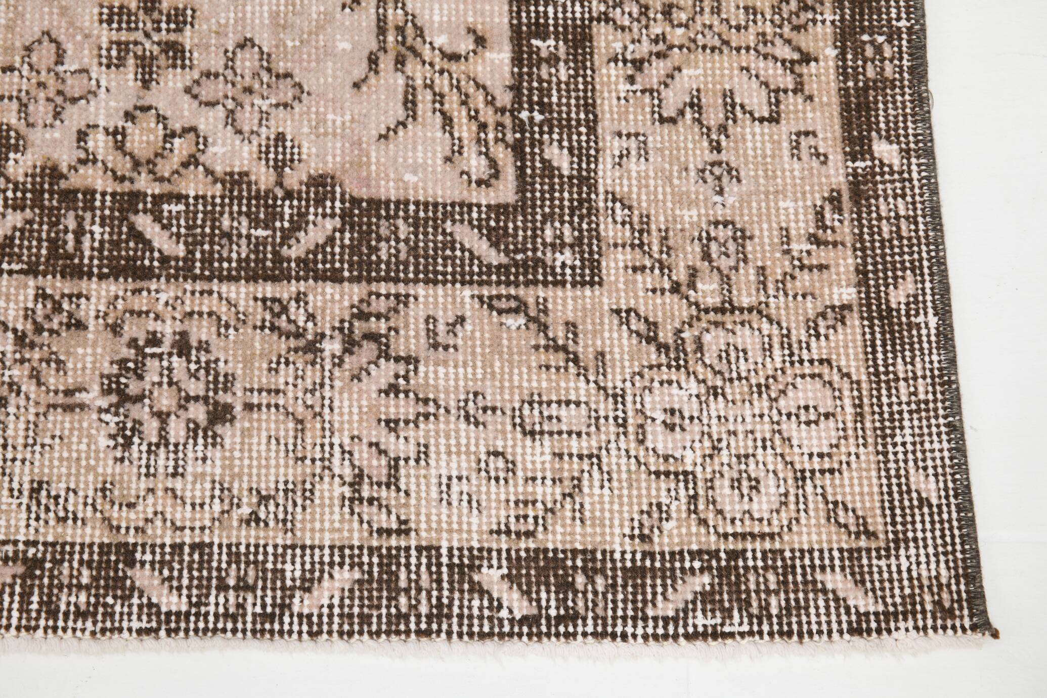 6x10 Light Pink Orientel Vintage Area Rug, 187x300Cm