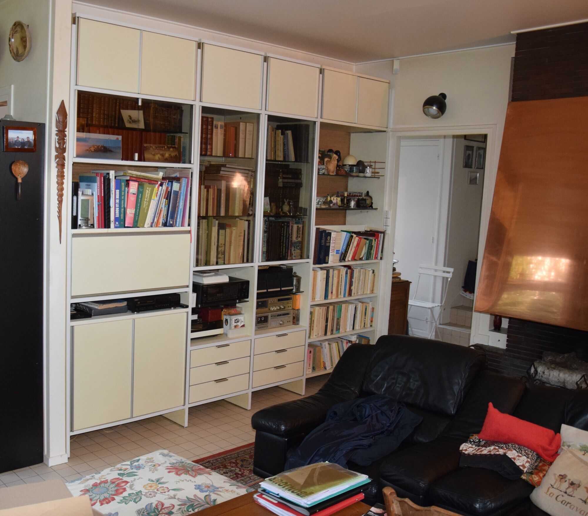 Modular vintage library by Georges Frydman for EFA, 1970s, in very good condition