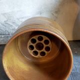 Vintage vase in enamelled sandstone