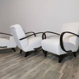 Armchairs by Jindrich Halabala, 1940s, Set of 3