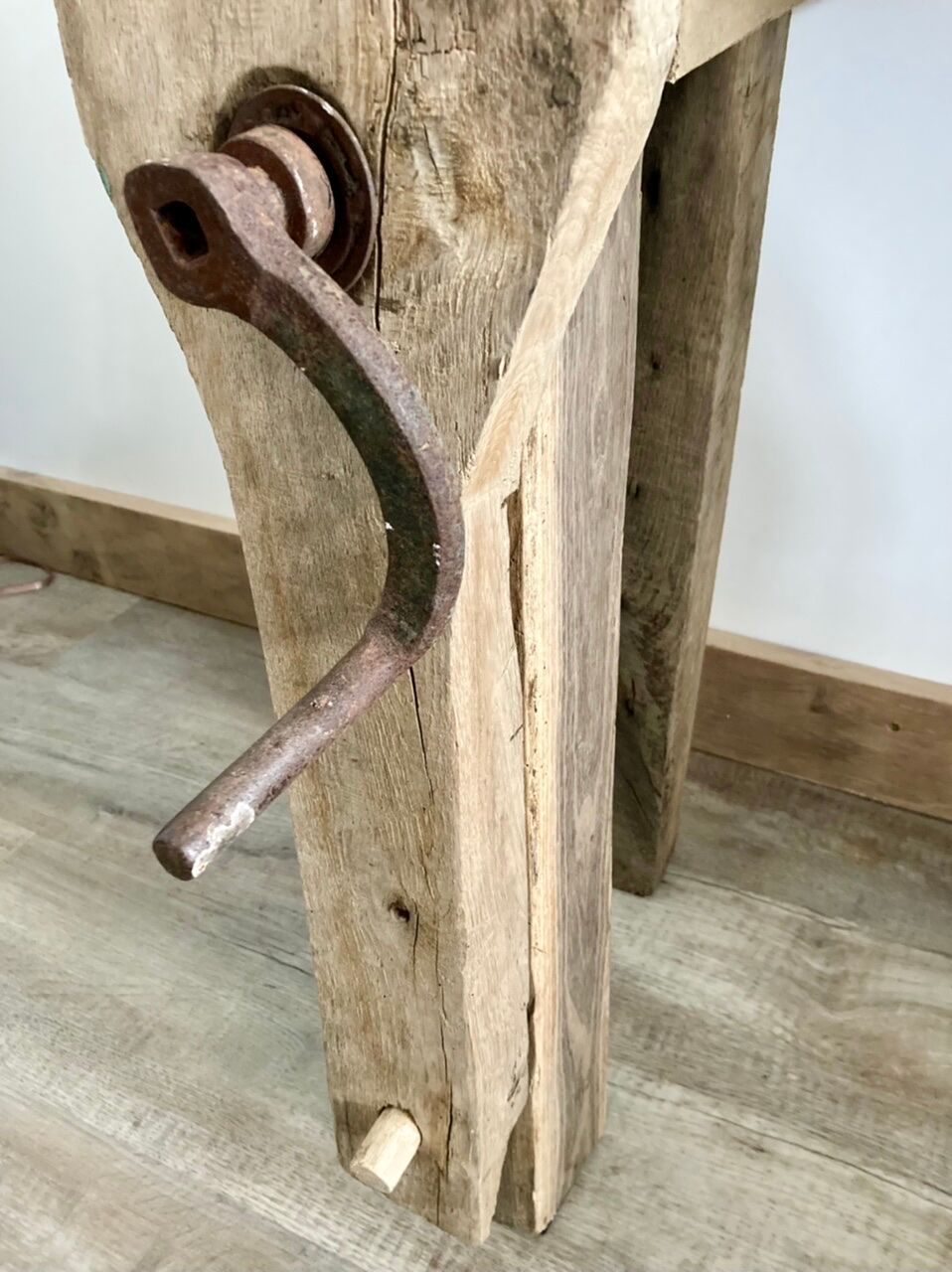 Authentic old workbench