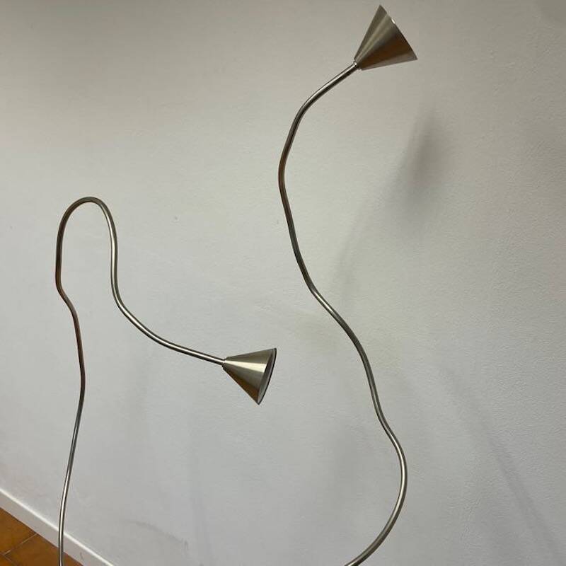 Lampade da terra Papiro di Sergio Calatroni per Pallucco, 1989