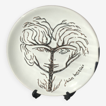 Jean Marais ceramic plate