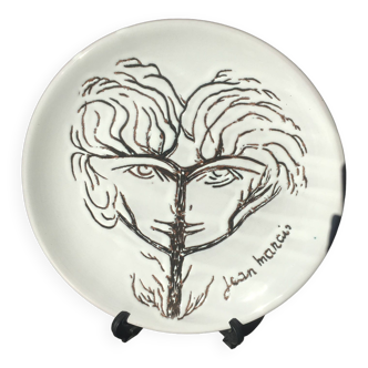 Jean Marais ceramic plate