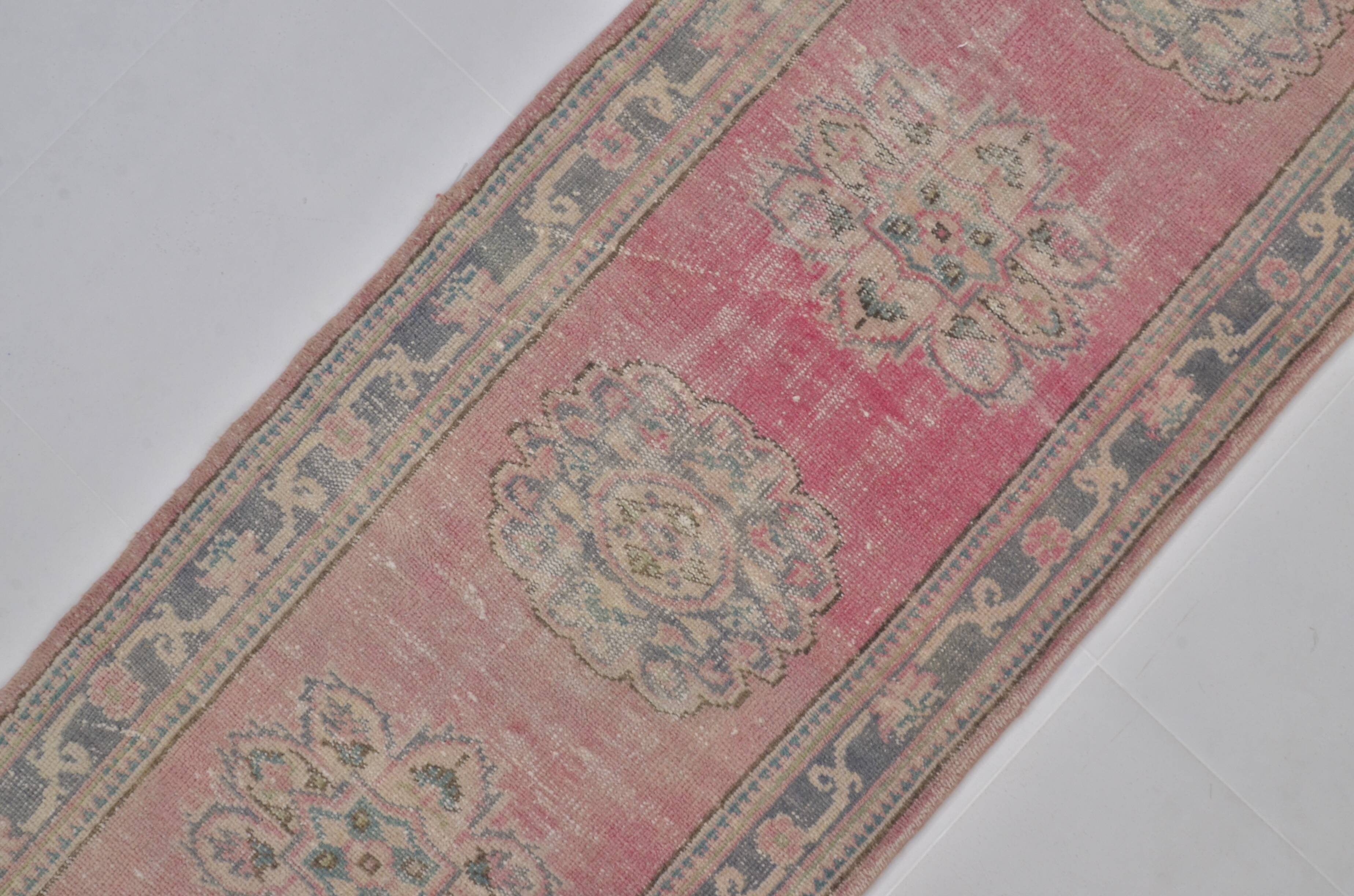 Handknotted Floral Oushak Runner sku 2441