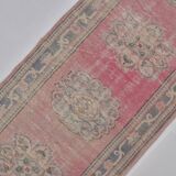 Handknotted Floral Oushak Runner sku 2441