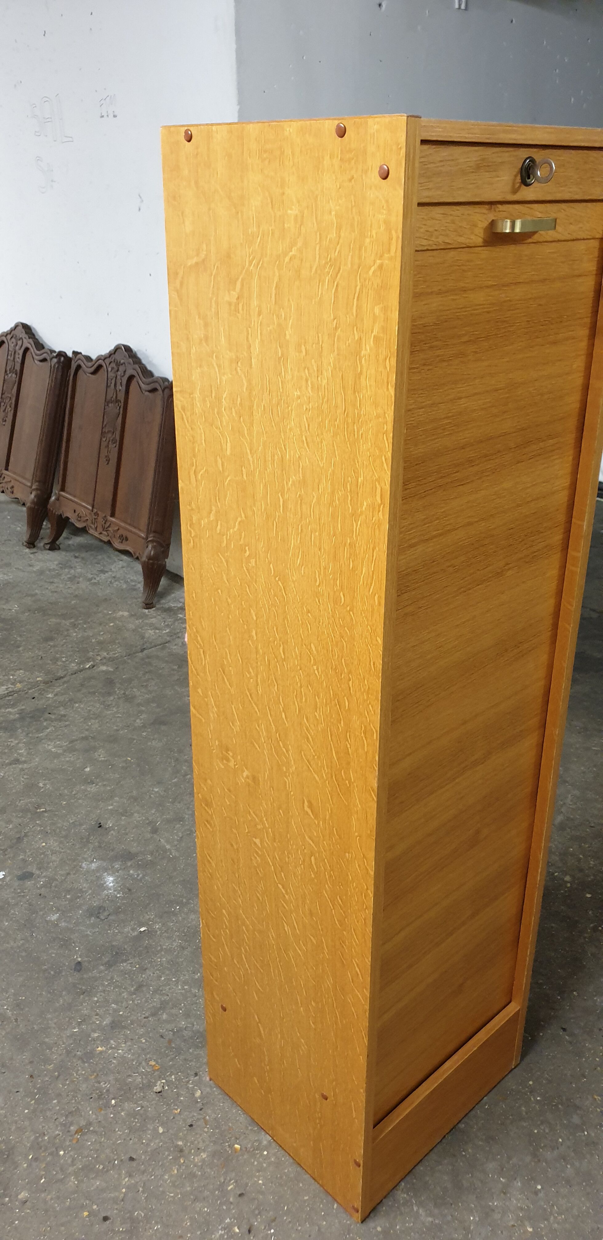 Curtain wood binder