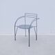 Chaise « Lune d’argent » de Pascal MOURGUE pour FERMOB en métal, 1980