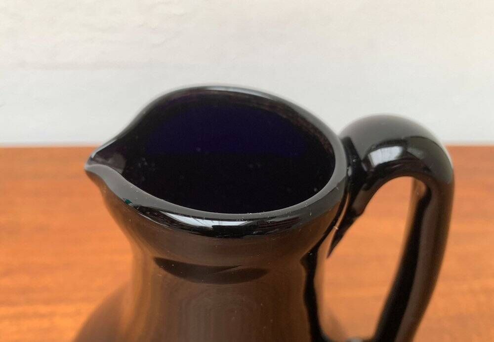 French Vintage Glass Carafe by Jean-Pierre Umbdenstock