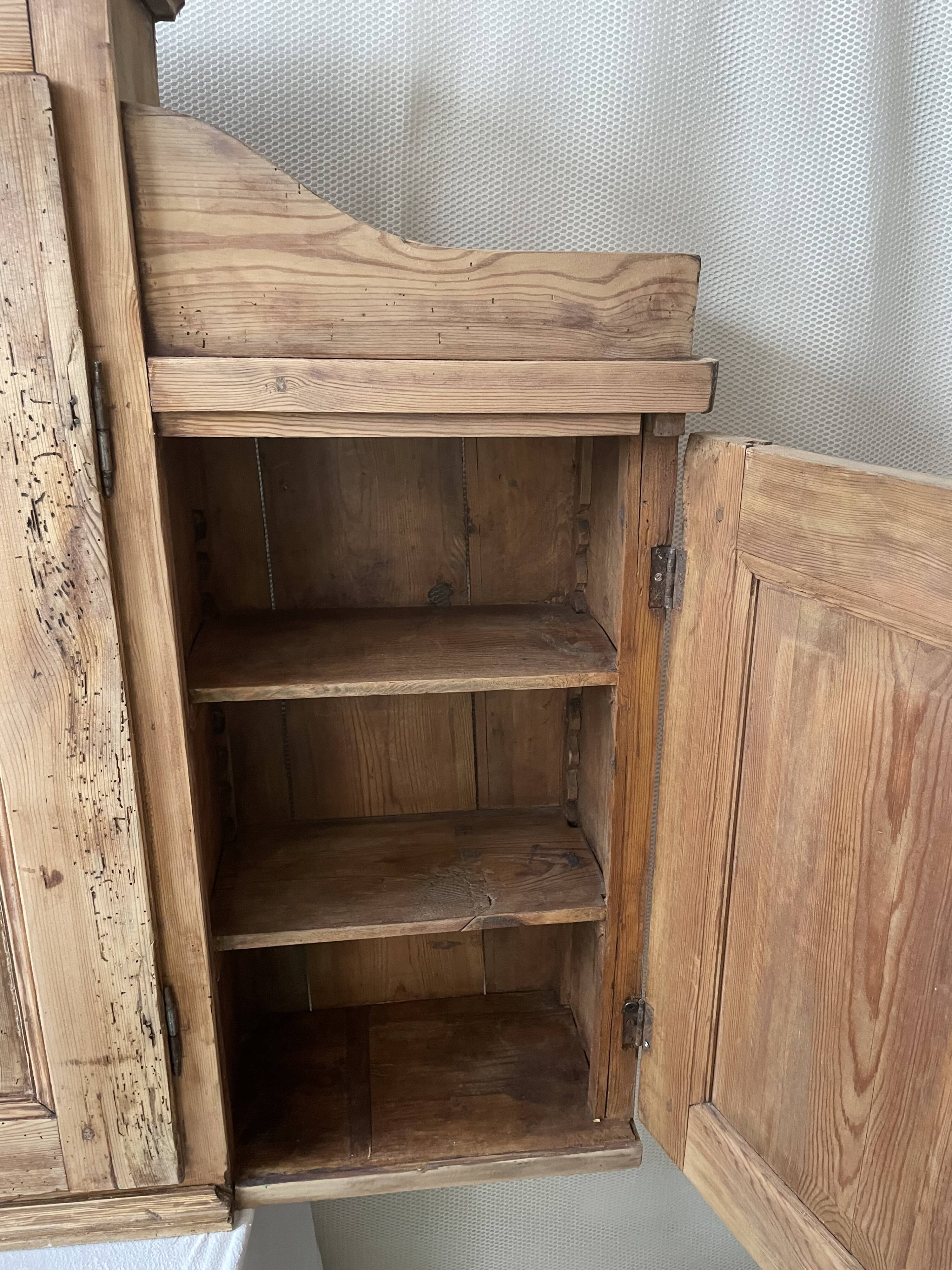 Sacristy furniture in english pine