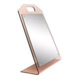 Dressing table mirror inclined plexiglass trapeze shape 70s