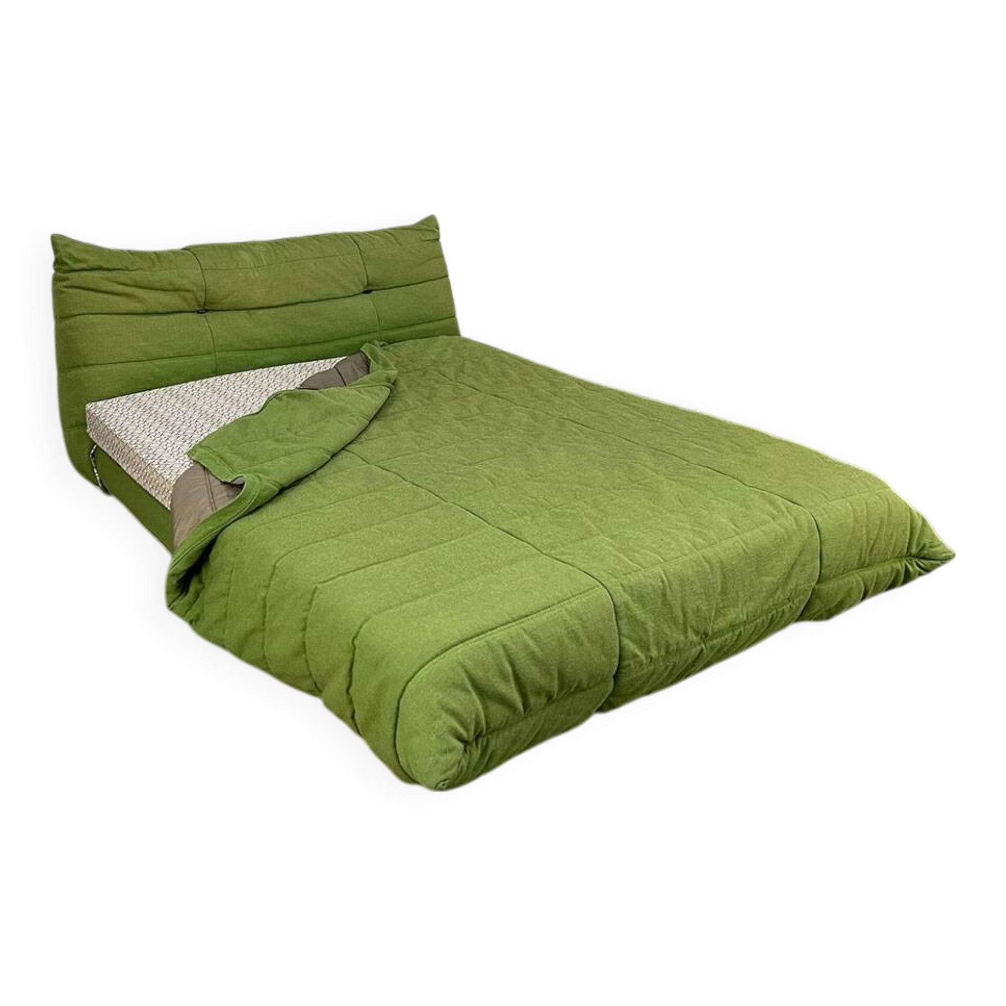 Vintage Green Togo Bed